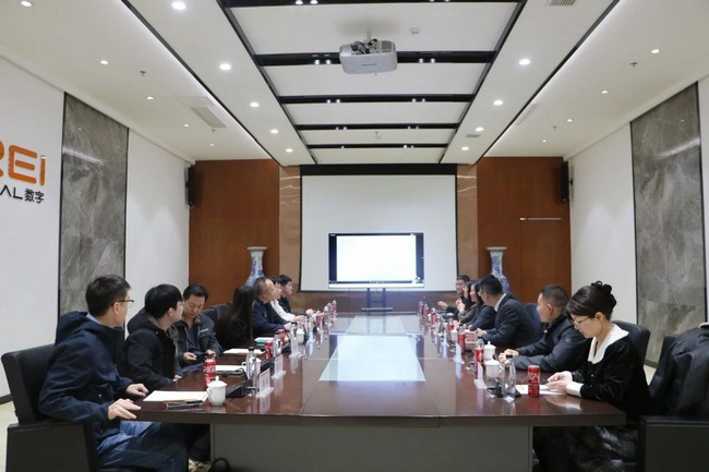 武汉汉江实验室到捷瑞数字走访调研